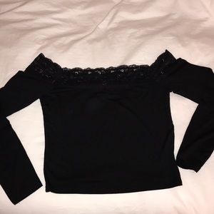 LF (Emma and Sam) Off the Shoulder Long Sleeve